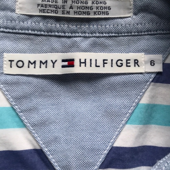 Tommy Hilfiger long sleeve button up shirt - Picture 2 of 4
